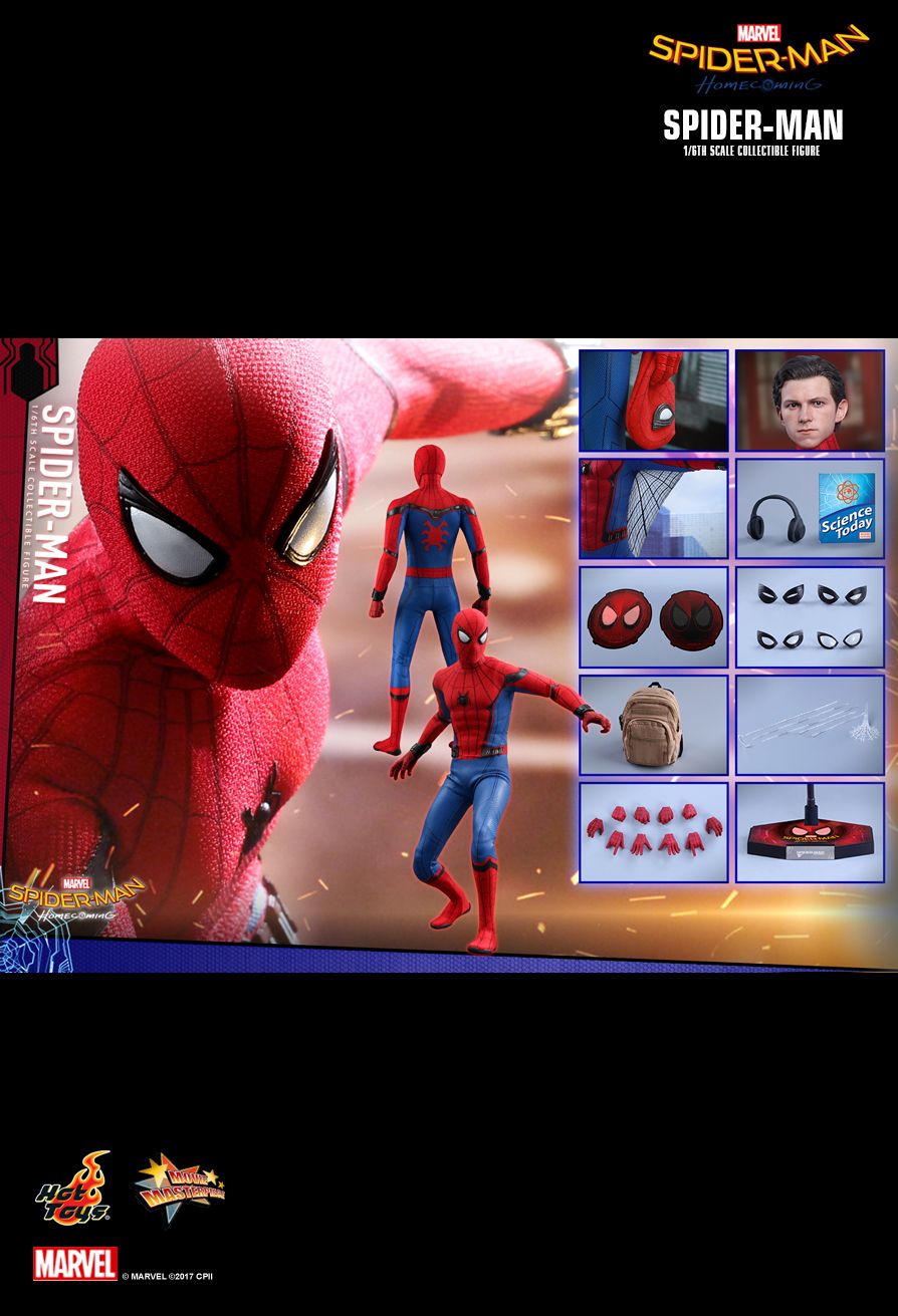 Spider-Man (Standard Version)  Sixth Scale Figure by Hot Toys